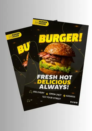 Flyer Real Size (Glossy paper 200gsm)
